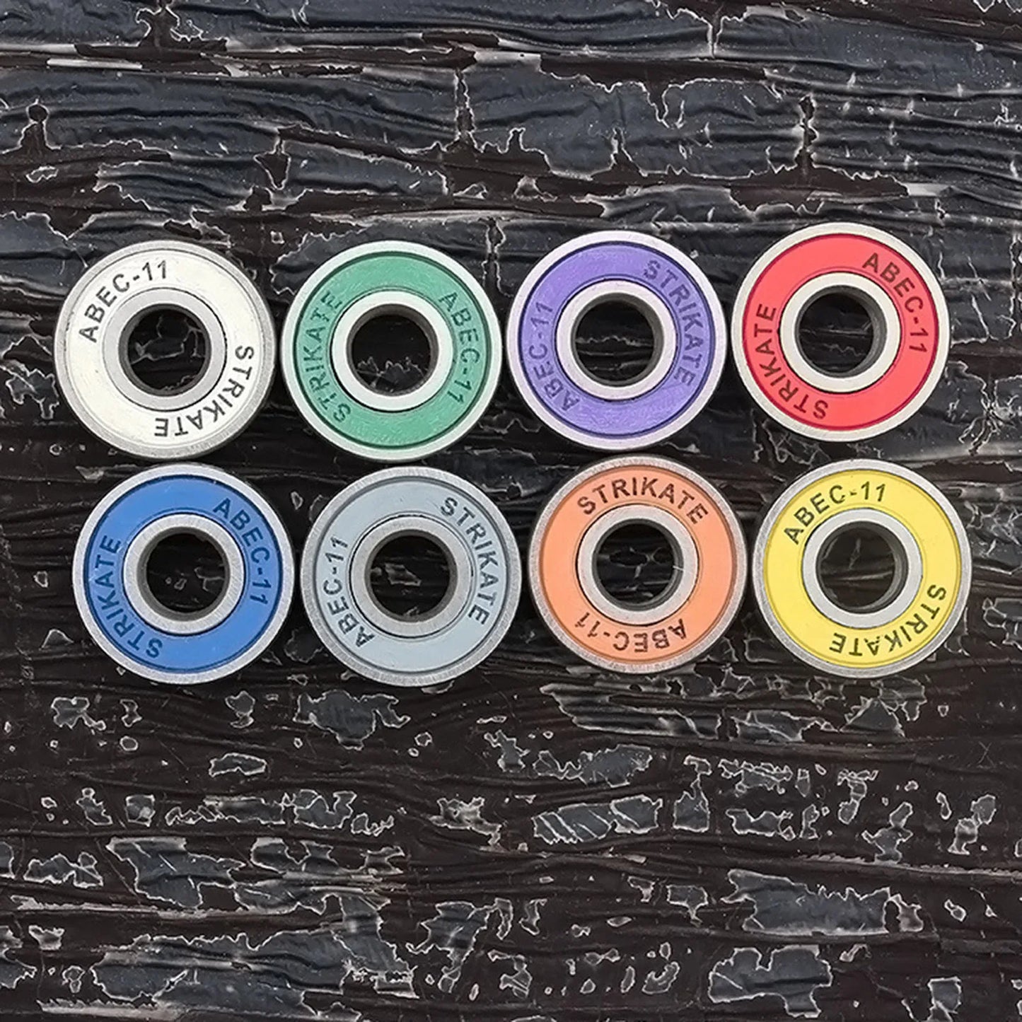 Professional 76mm Skateboard Wheels with Bearings Off-road Board