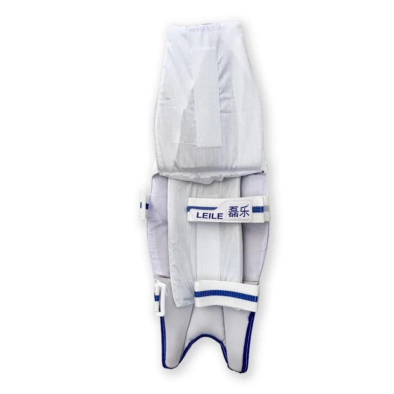 Cricket Wicket Keeper Pads Double Thickened Lightweight Breathable Leg Protection Removable Shock Absorption Sponge Calf Wear