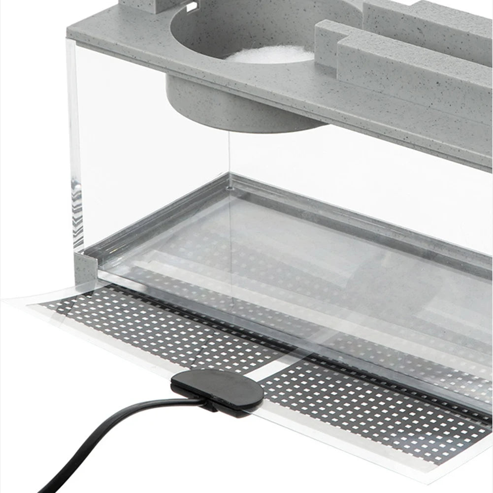 Creative Small Aquarium Fish Tank Kit Built-in Oxygen Bar USB Mute Filter Multi-functional Office Desktop Home Ornaments