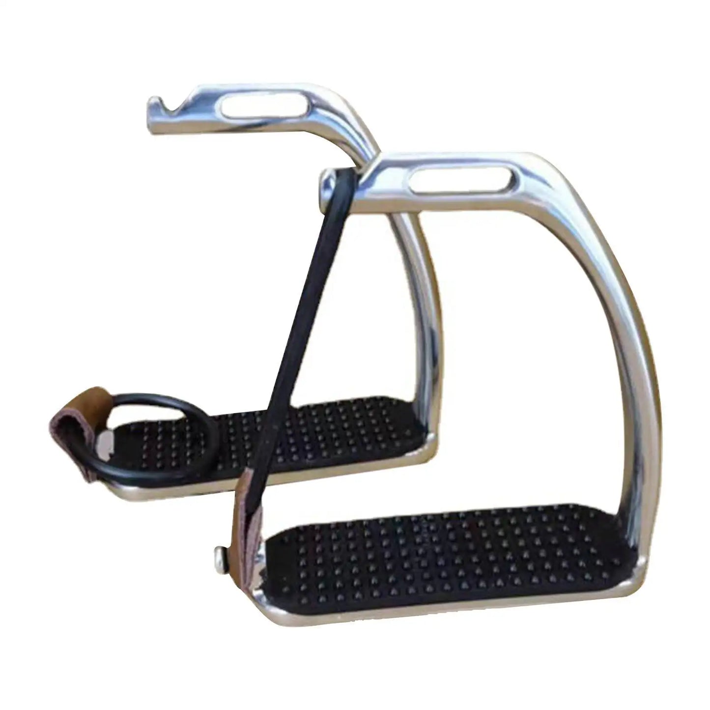 Horse Riding Stirrups 2Pieces Durable Training Tool Hose Saddle Safety Stirrup for Equestrian Sports Outdoor Men and Women