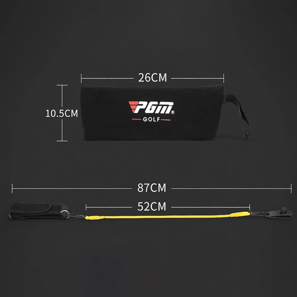 PGM Golf Swing Strength Trainer Adjustable Golf Hitting Force Training Rope Men Women Beginner Training Accessories