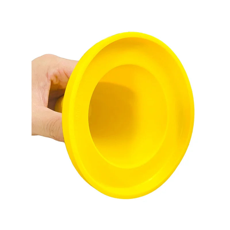 Cricket Batting Tee 5Pcs Soft Rubber Marking Bucket Pyramid Trigonal Tone Sport Marker Bucket is Placed on The Ball Tray