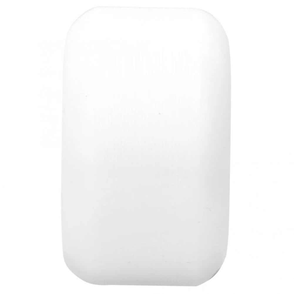 4Pcs Skateboard Wheels Longboard Wheels 78A Low Noise Wear-Resisting Road Field Skating 70% Springback 55X32mm(White)