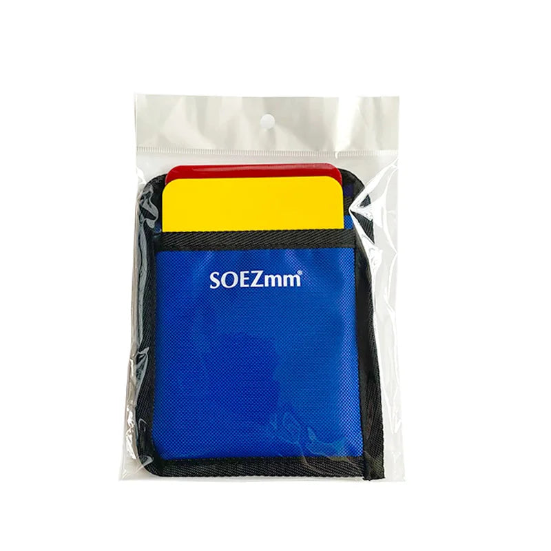 CVA Volleyball Referee Card SRFC0 , Red and Yellow Cards , Official Size 10X15CM Designated Penalty Equipment for Match