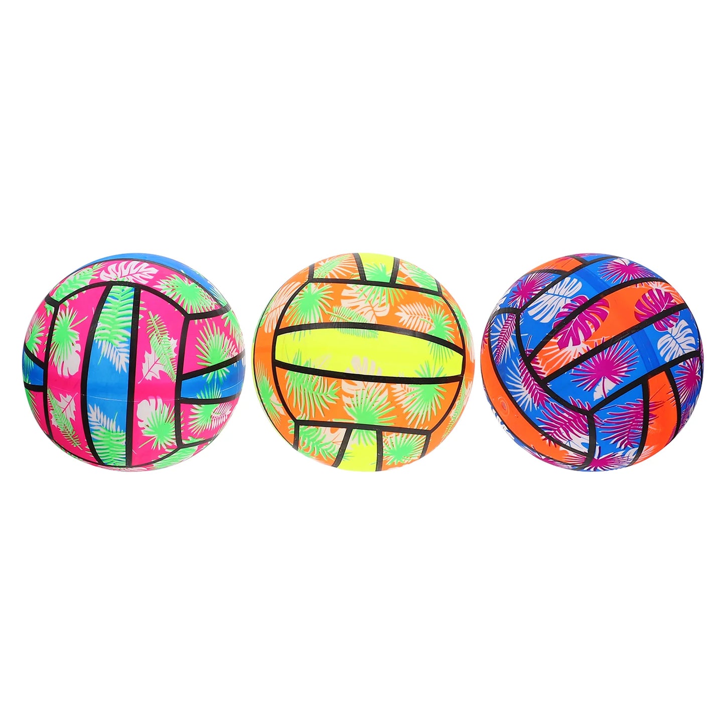 3 Pcs Inflatable Beach Volleyball