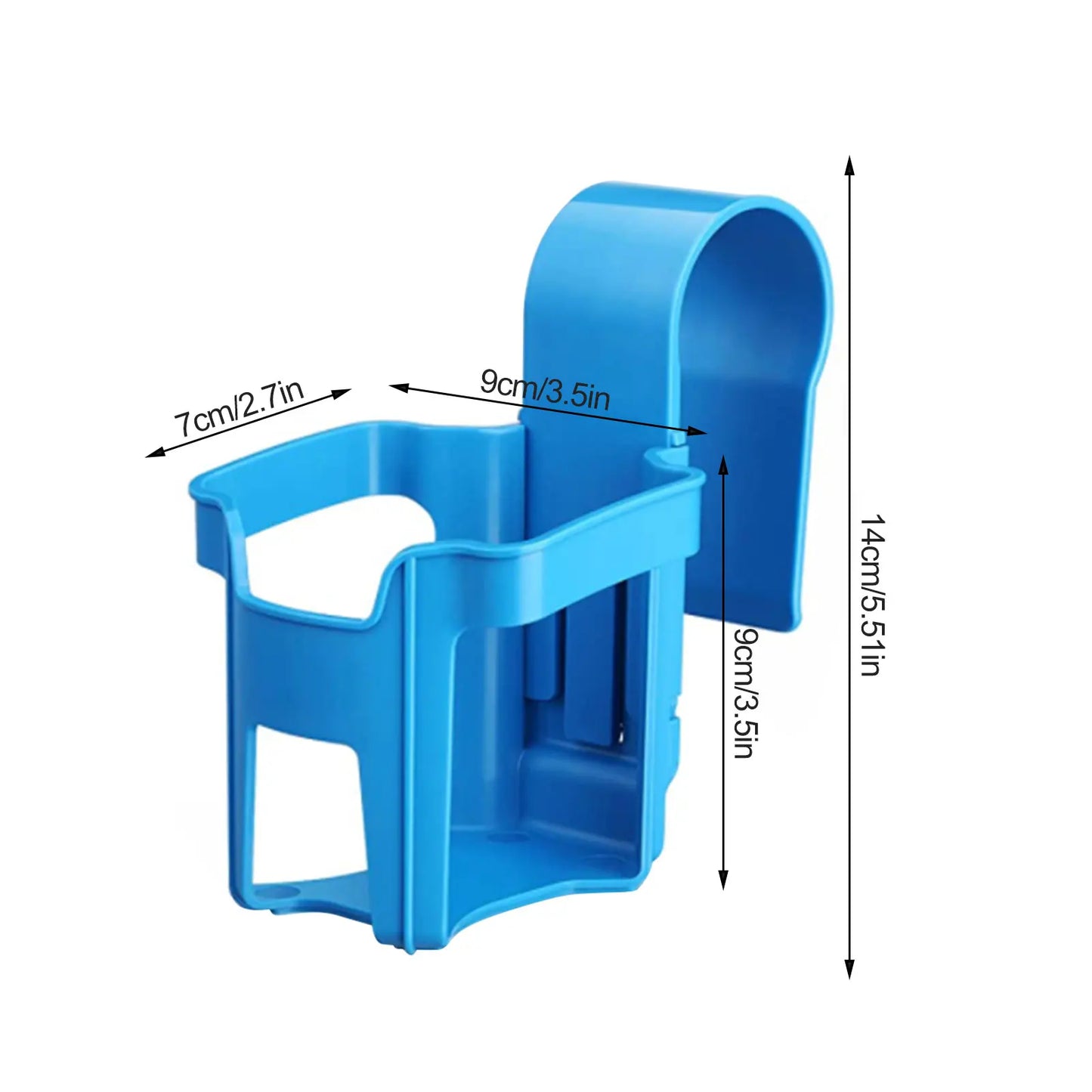 Poolside Cup Holder Pool Cup Holder For Most Above Ground Pools No-Spill Sturdy Beverage Beer Shelf Rack For Swimming Pool Side