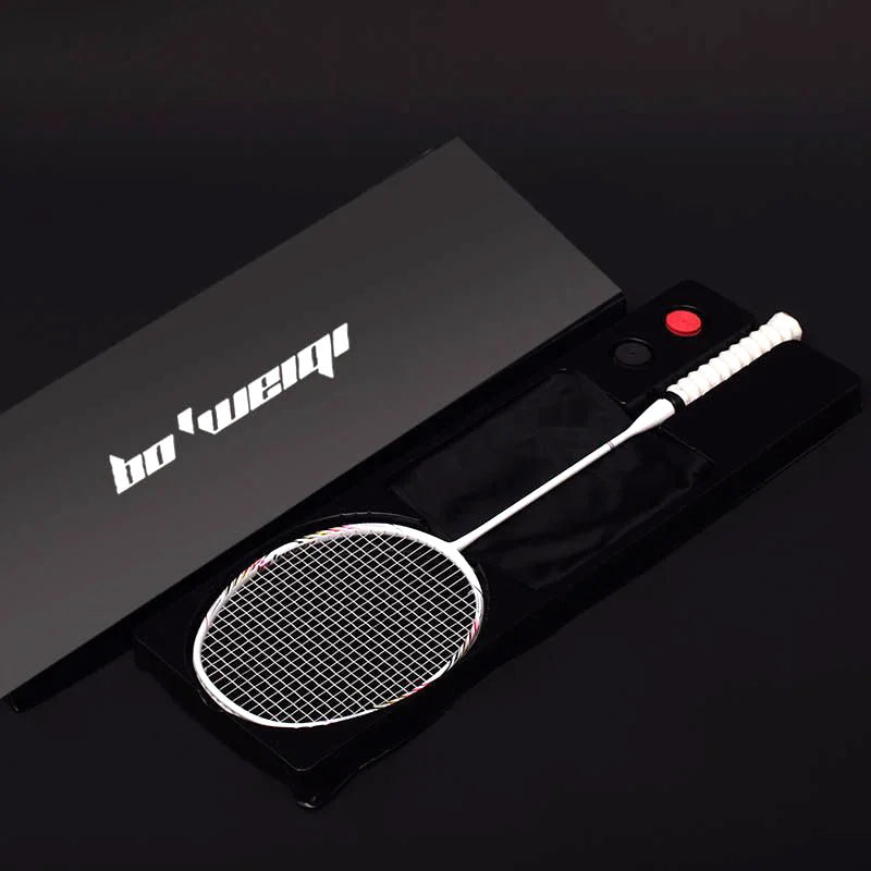 Carbon Badminton Racket 8U Professional 24-30lbs G5 Ultralight