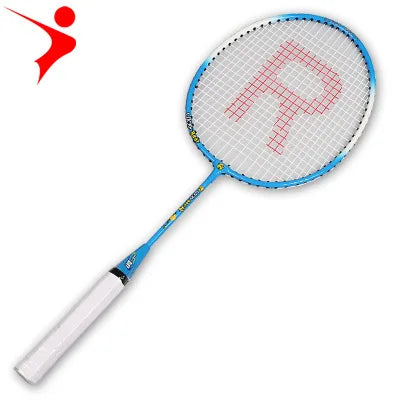 6500 2pcs ferroalloy new cartoon children's badminton racket special training wire material fiber yarn use flexibly
