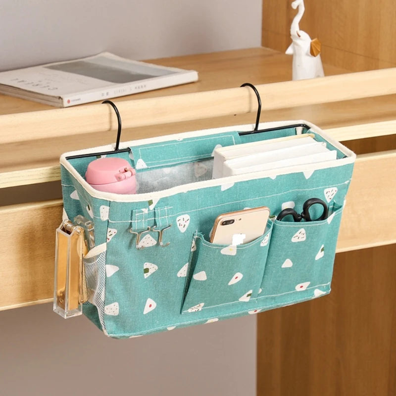 Portable Baby Care Essentials Hanging Organizers Crib Storage Cradle Baby Crib Organizer Diaper Bag Linen Baby Bed Accessories