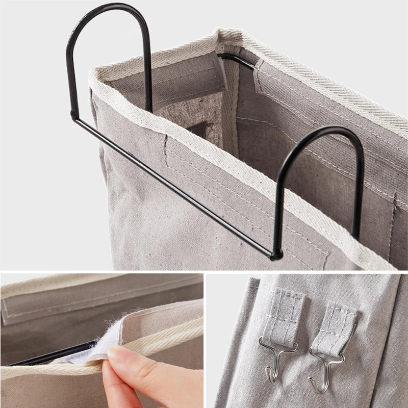 Portable Baby Care Essentials Hanging Organizers Crib Storage Cradle Baby Crib Organizer Diaper Bag Linen Baby Bed Accessories