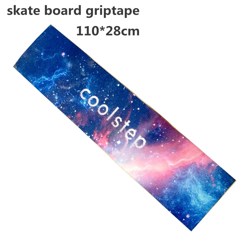 Free shipping skate board Long board griptape 110x28 cm 110 cm Length 28 cm width