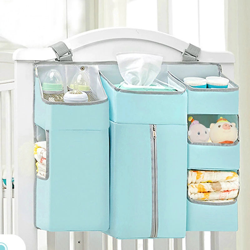 Best Crib Organizer For Baby Bed Hanging Storage Bag Baby Clothing Baby Items Organizer For Essentials Bedding Diaper Nappy Bag