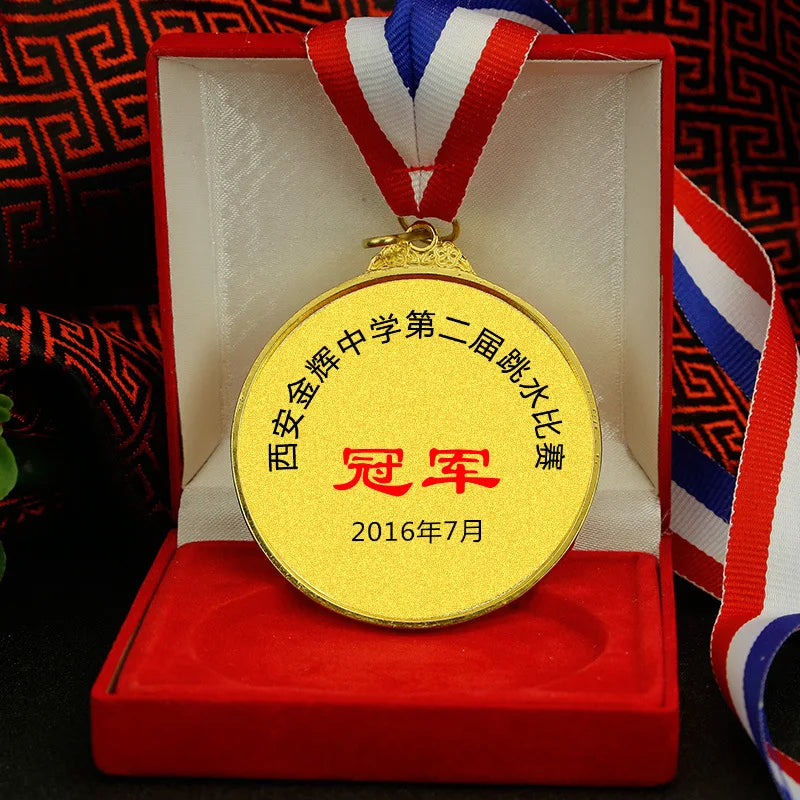 Volleyball medal factory price metal Spot sports football medal custom low price in stock gold silver bronze basketball Medal