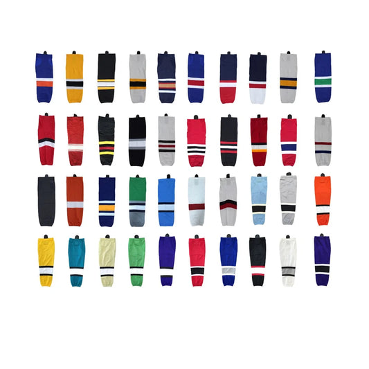 100% polyester Ice Hockey Socks Equipment Custom Team Sport Support  Can Custom As Your Logo/Size/Color Socks