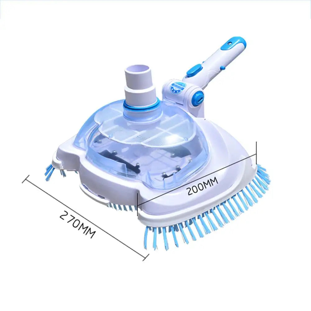 Swimming Pool Vacuum Head Flexible Durable Pool Brush Cleaning Equipment Underwater Cleaner Sewage Suction Pool Accessories