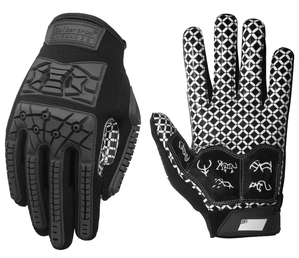 American Football Anti-Impact Ultra-Stick Gloves