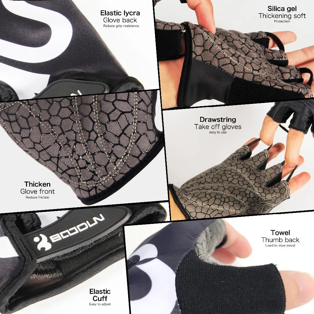 Men/Women Gym Weightlifting Gloves