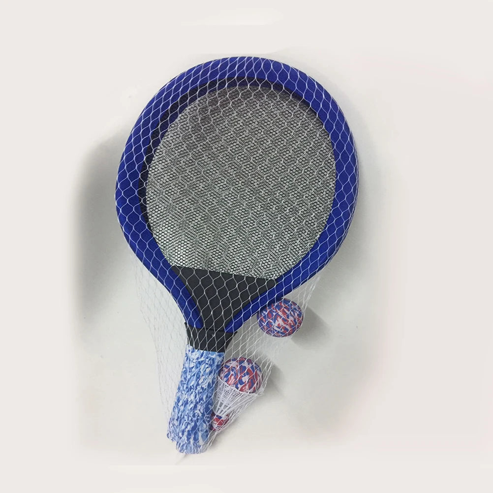 1 Set of Children's Tennis Racket Palying Badminton Rackets for Beach