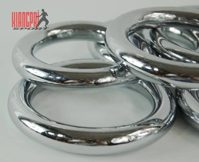 Solid Steel Kung Fu Weapons Rings, Hand Strength Training, Daily Training, Stage Performances, Wholesale, 1 Pc