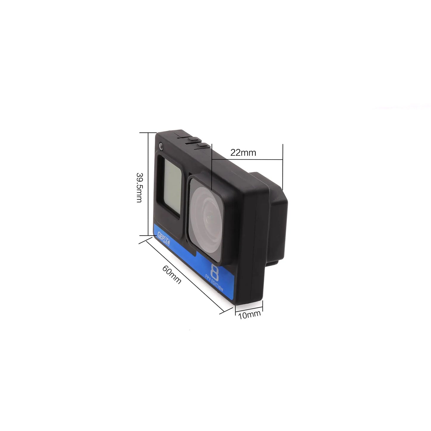 GEPRC Naked GoPro Hero 8 Full Camera 4K 2-6S 25.7g for Crown HD Crocodile Baby 4 CineLog25 ROCKET FPV Cinewhoop Ducted Drones