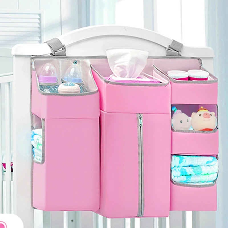 Best Crib Organizer For Baby Bed Hanging Storage Bag Baby Clothing Baby Items Organizer For Essentials Bedding Diaper Nappy Bag