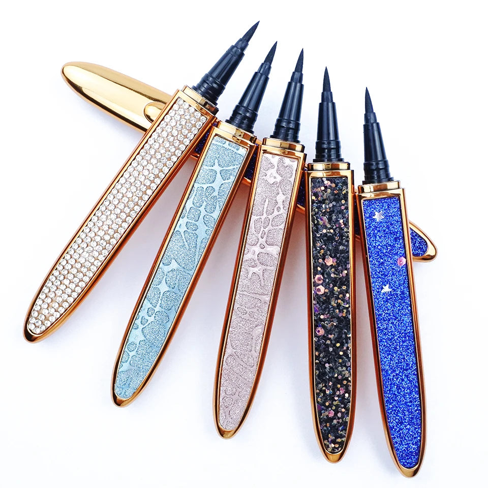 Makeup Eyeliner Wholesale 10/30pcs Magnetic Black Liquid Lash Glue Pen Cosmetics Eyeliner Pencil