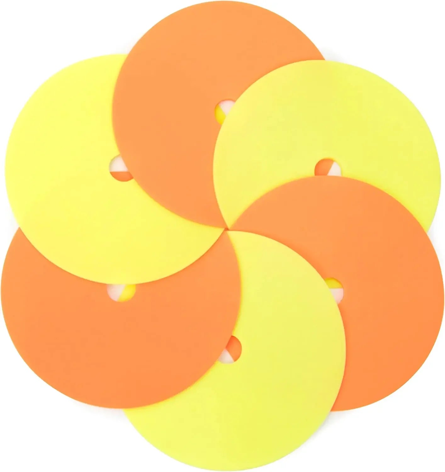Flat Cone Marker Discs 10pcs