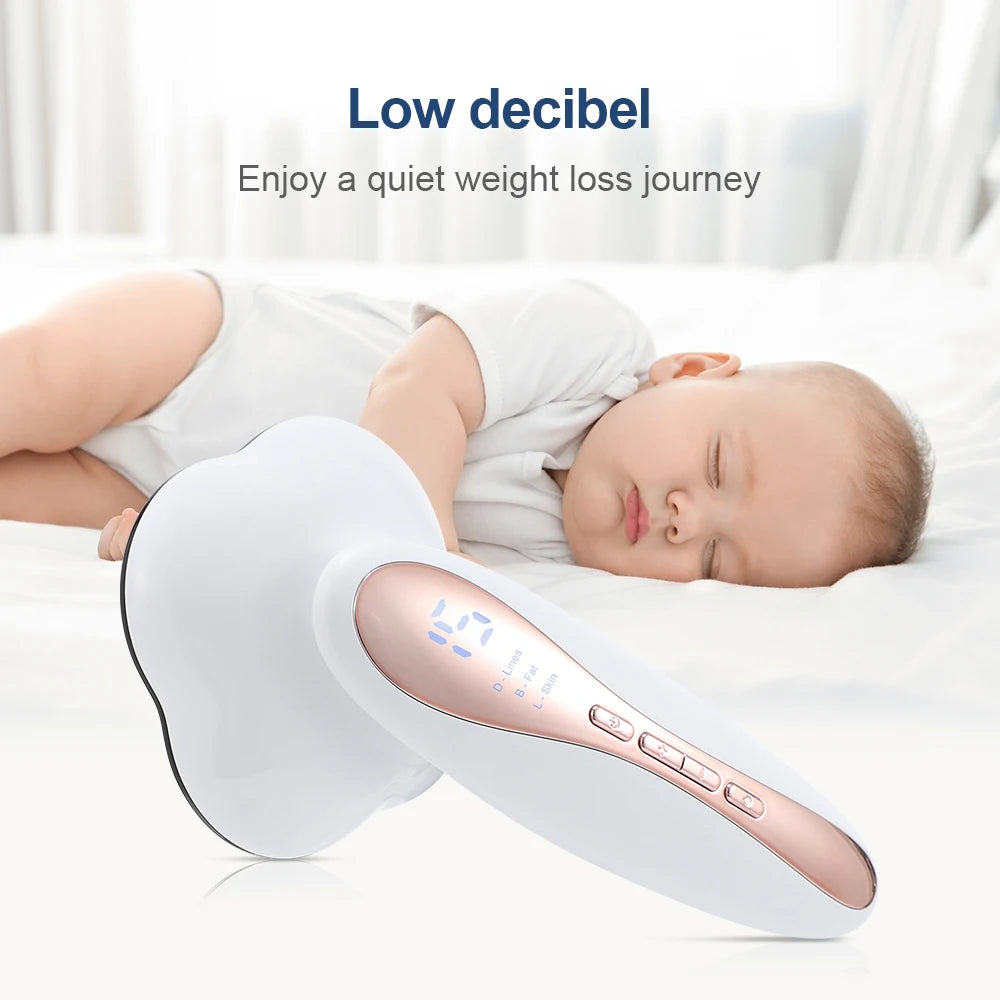 2024 New EMS Electric Cellulite Massager Body Sculpting Machine Fat Burner Slim Shaping Device Lose Weight Products Beauty Tools