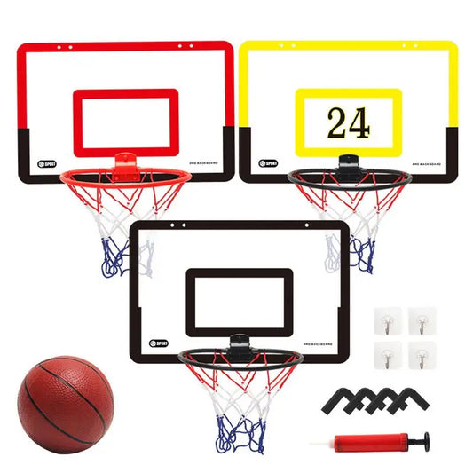 Kids Basketball Sports Set Basket Wall Mounted