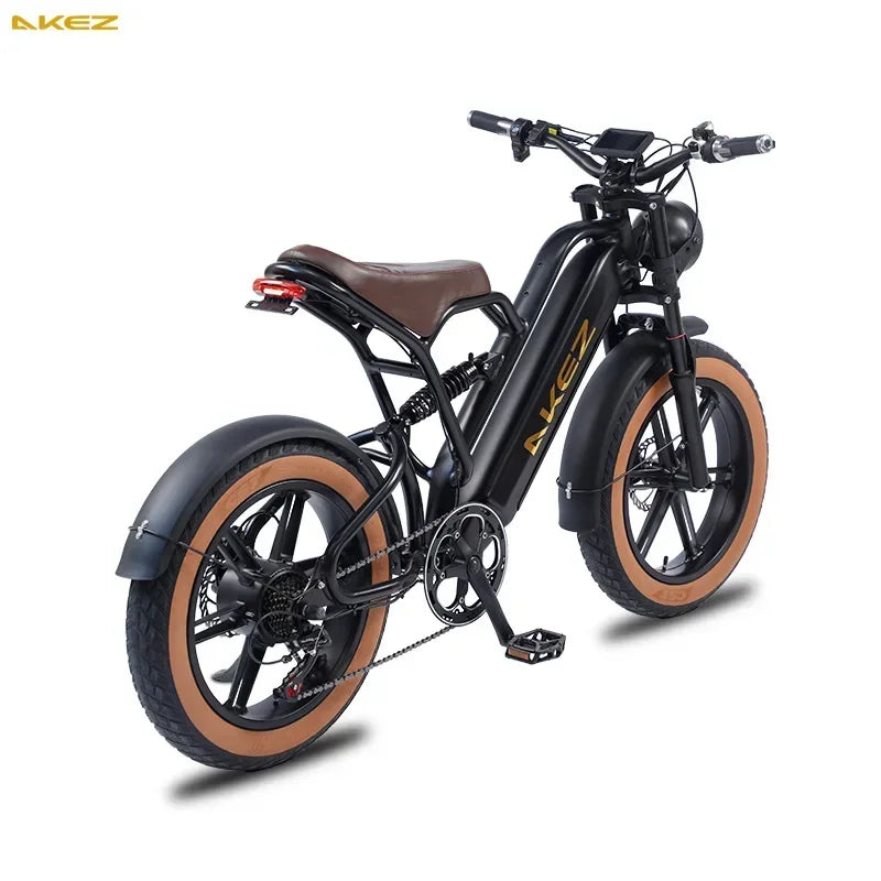 EU USA Warehouse E-cargo Family Bicycle Electric Cargo Bike Fat Tire Off Road Electric Bike Mountain for Adult Vintage Bicycle