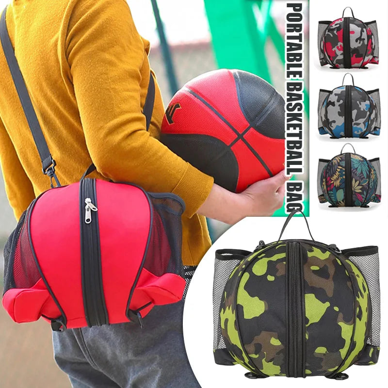 9L Basketball Bags Large Capacity Portable Basketball Soccer Ball Bag Kids Adult Football Volleyball Accessories Sport Equipment