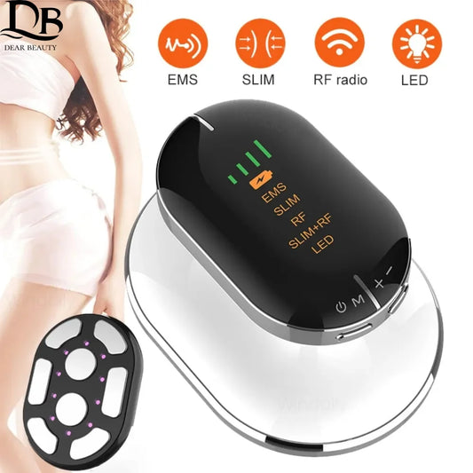 2024 New EMS Electric Cellulite Massager Body Sculpting Machine Fat Burner Slim Shaping Device Lose Weight Products Beauty Tools
