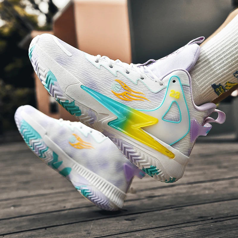 2024 New Basketball Shoes Men Breathable Comfortable Sneakers Training Sports Basketball Sneakers