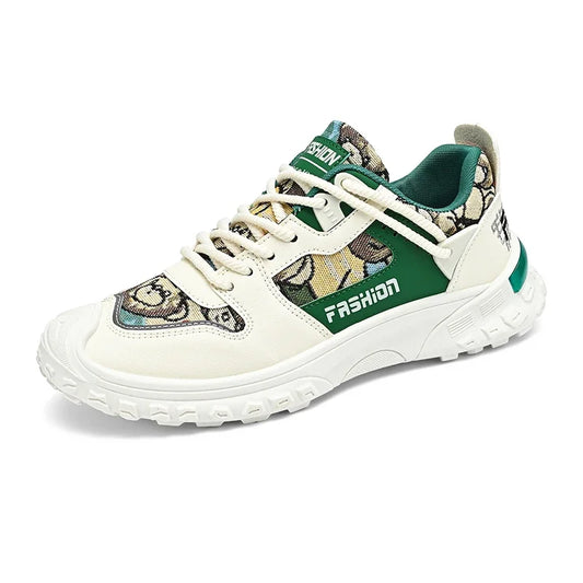 Autumn Men Casual Cricket Shoes 2024 Fashion Trend Sneakers Walking Skateboard For Boys Youth Retro Style Board Shoes