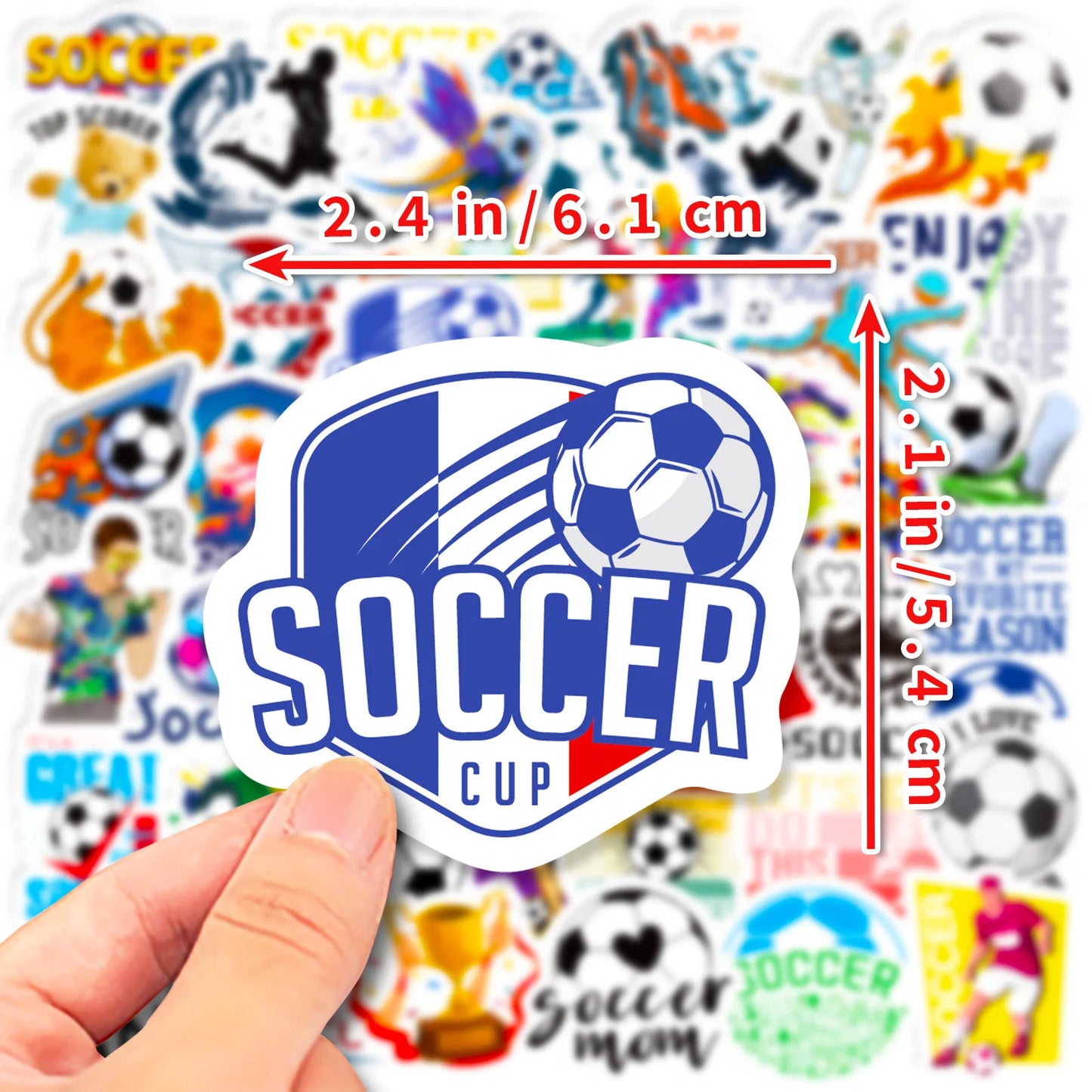 10/25/50pcs American Football Rugby Aesthetic Stickers Graffiti for Skateboard Car Helmet Suitcase Water Bottle Phone Laptop