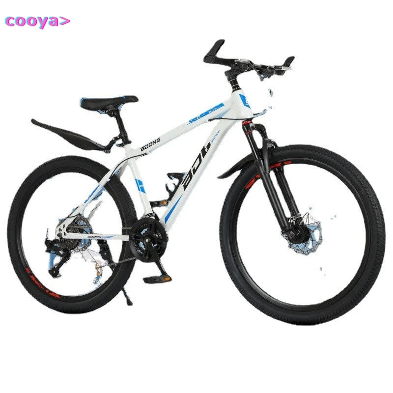Cooya New Mountain Sports Bike Adult 24 "26" Men And Women Variable Speed Mountain Bike 27 Speed Trail Bike The Bike Is Light