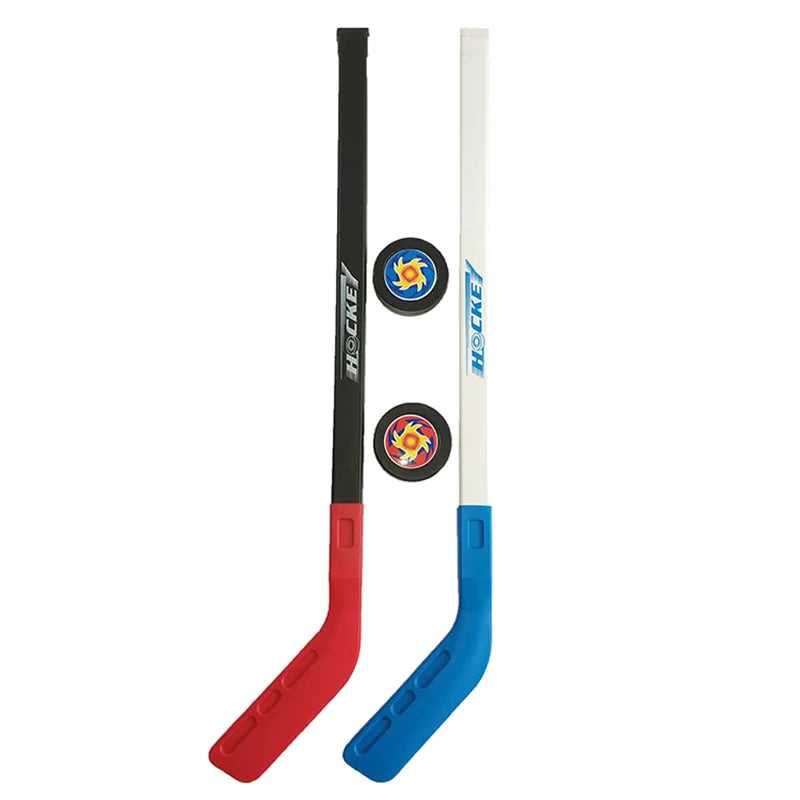 Kids Children Winter Ice Hockey Stick Training Tools Plastic Golf Football Soccer Goal Removable Mini Football Set