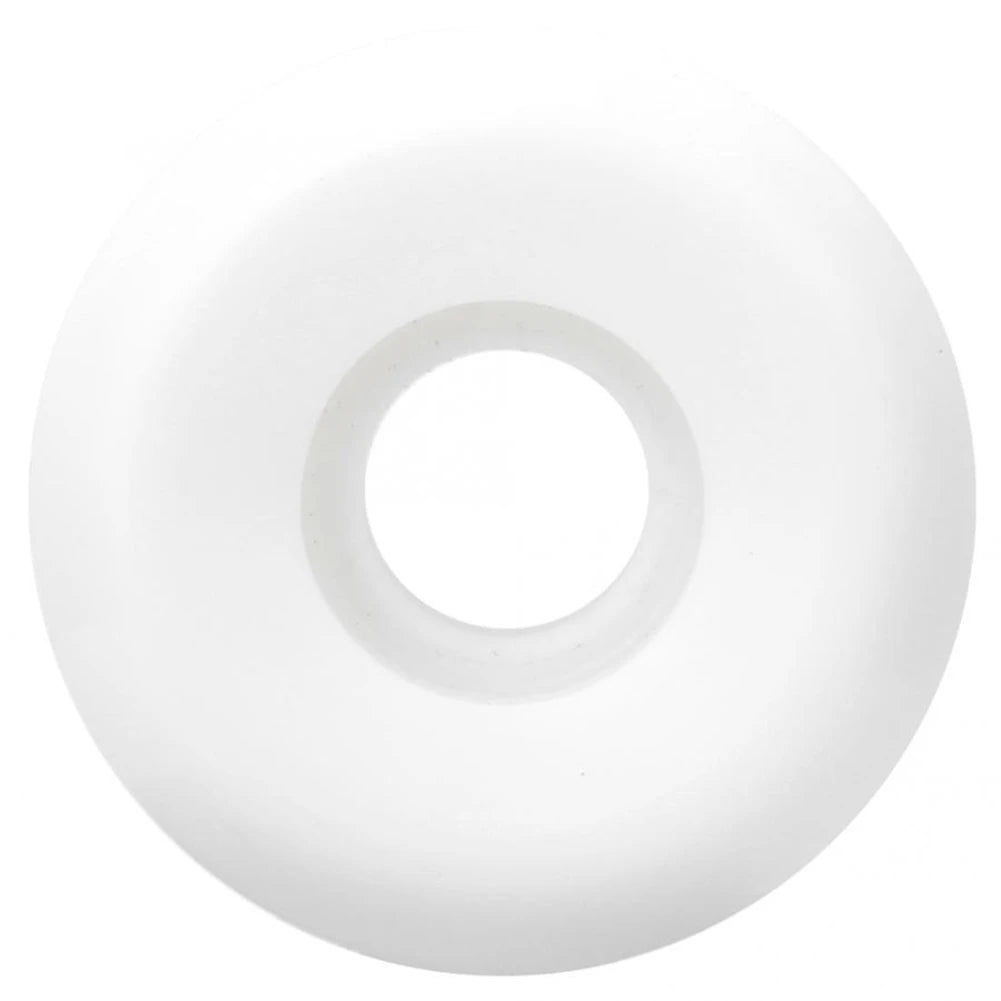 4Pcs Skateboard Wheels Longboard Wheels 78A Low Noise Wear-Resisting Road Field Skating 70% Springback 55X32mm(White)