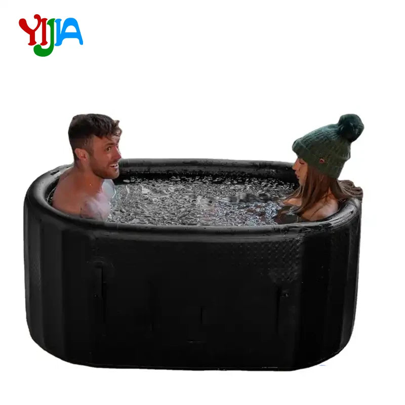 Ice Bath Tub Cold Plunge Tub with Cover Cold Water Plunge Tub -Insulated Ice Bath Cold Plunge Tub Outdoor, Portable Ice Bath Pod