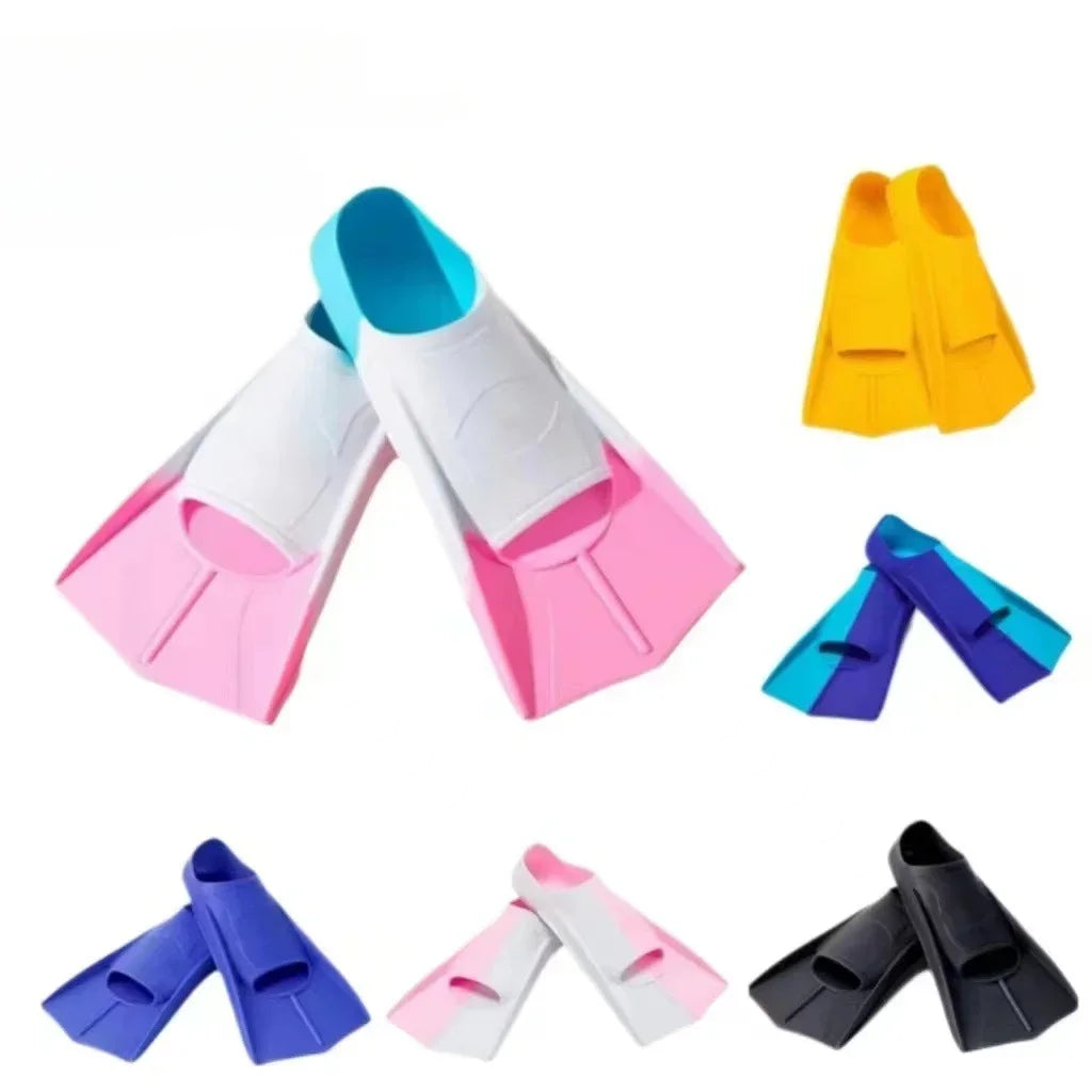 Children's Flipper Swimming Diving Flipper Adult Split Flipper Male and Female Swimming Frog Shoes Scuba Water Shoes Diving