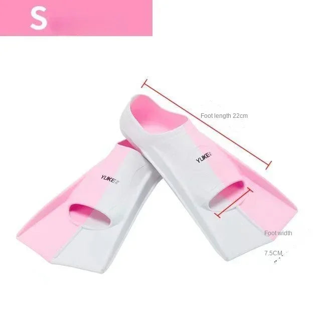 Children's Flipper Swimming Diving Flipper Adult Split Flipper Male and Female Swimming Frog Shoes Scuba Water Shoes Diving