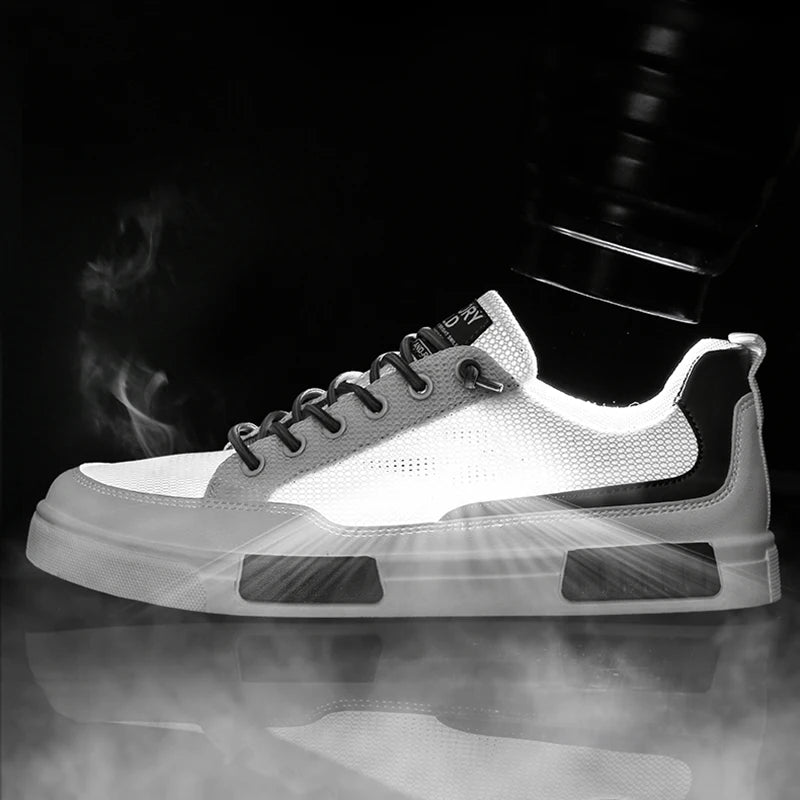 Fashion Men's Casual Male Footwear Shoes Men Sneakers Mesh Big Size 47 Cricket shoes Trend Board Running Shoes For Men