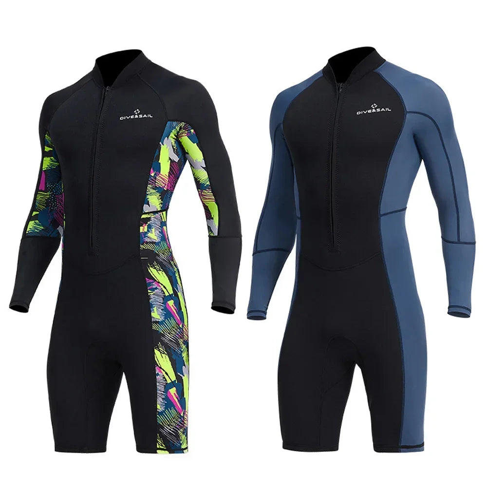 1.5mm Neoprene Shorty Mens Wetsuit UV-proof