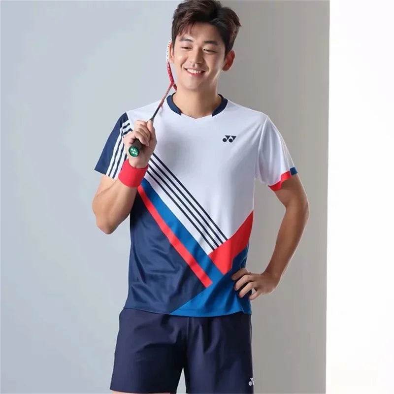 Yonex Men's Women's Badminton Uniforms for Couples Quick-drying Sports Jerseys That Are Sweat-wicking, Anti-odor and Breathable