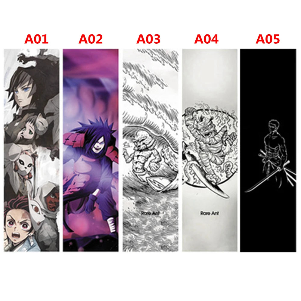 Free shipping thick skate board griptape air holes 84 cm length os780