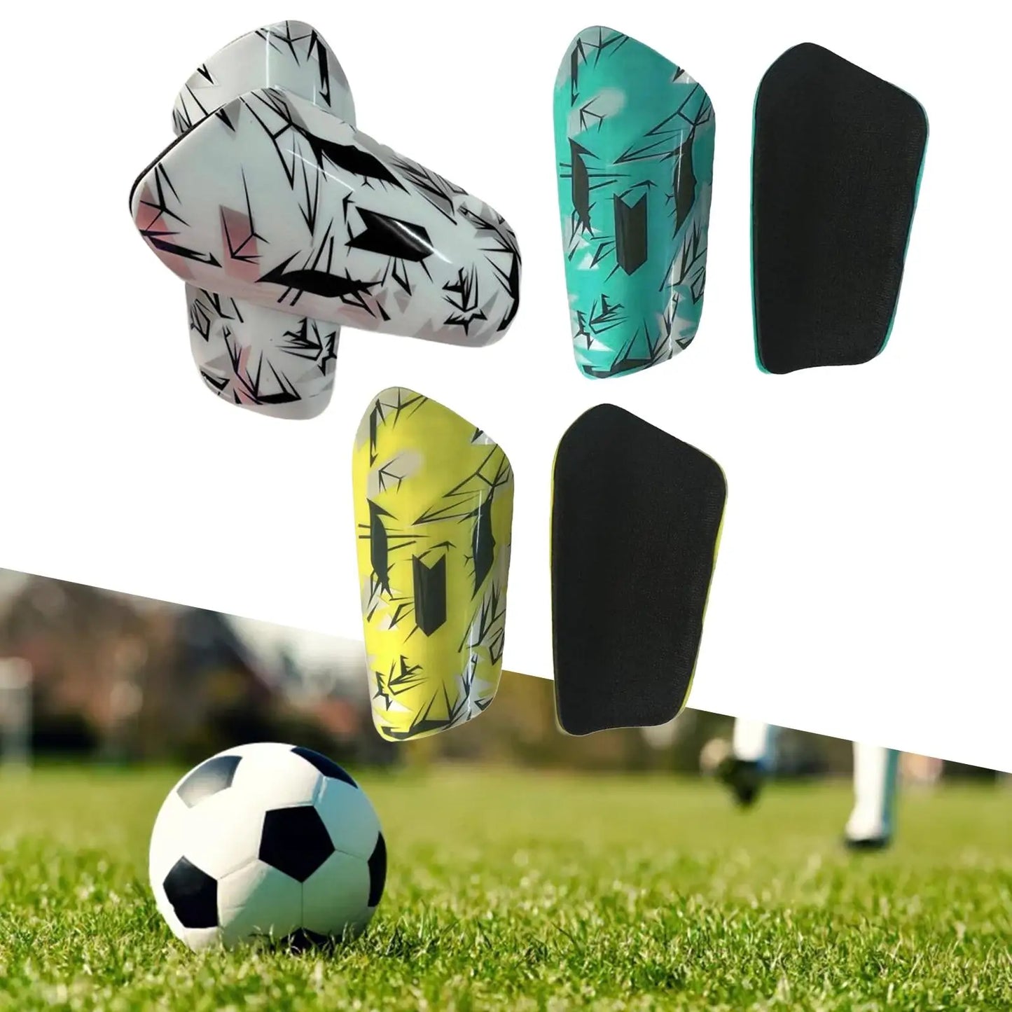 1 Pair Soccer Shin Guards Football Shin Guards Protective Equipment Lightweight