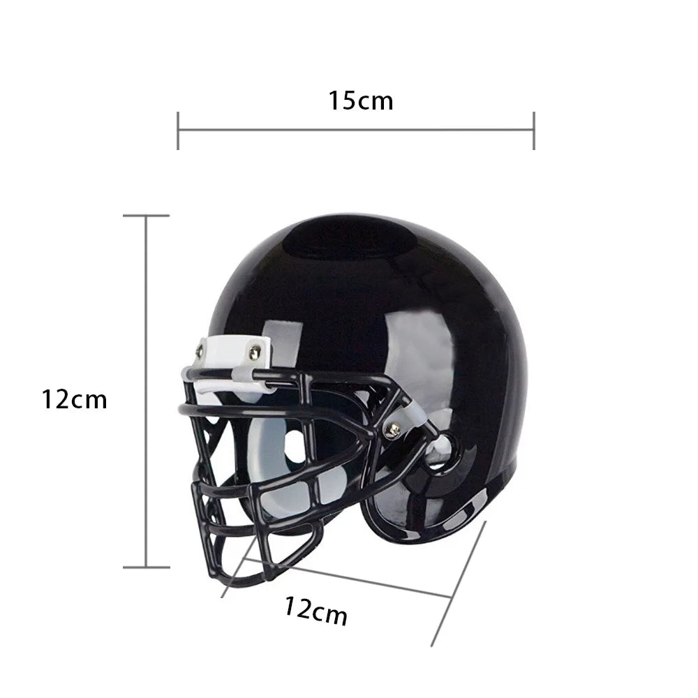 American football SF49 helmet 360 degree rotating magnetic levitation display stand