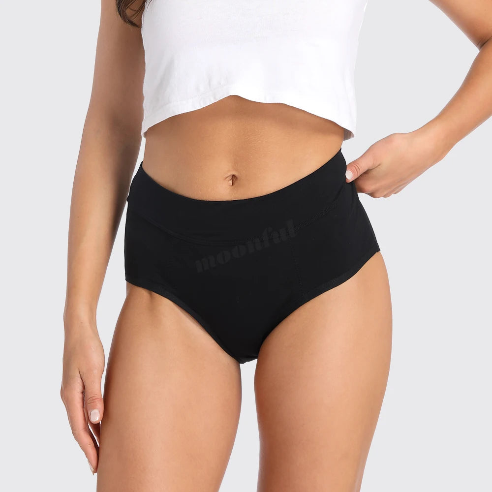 Overnight menstrual protection underwear