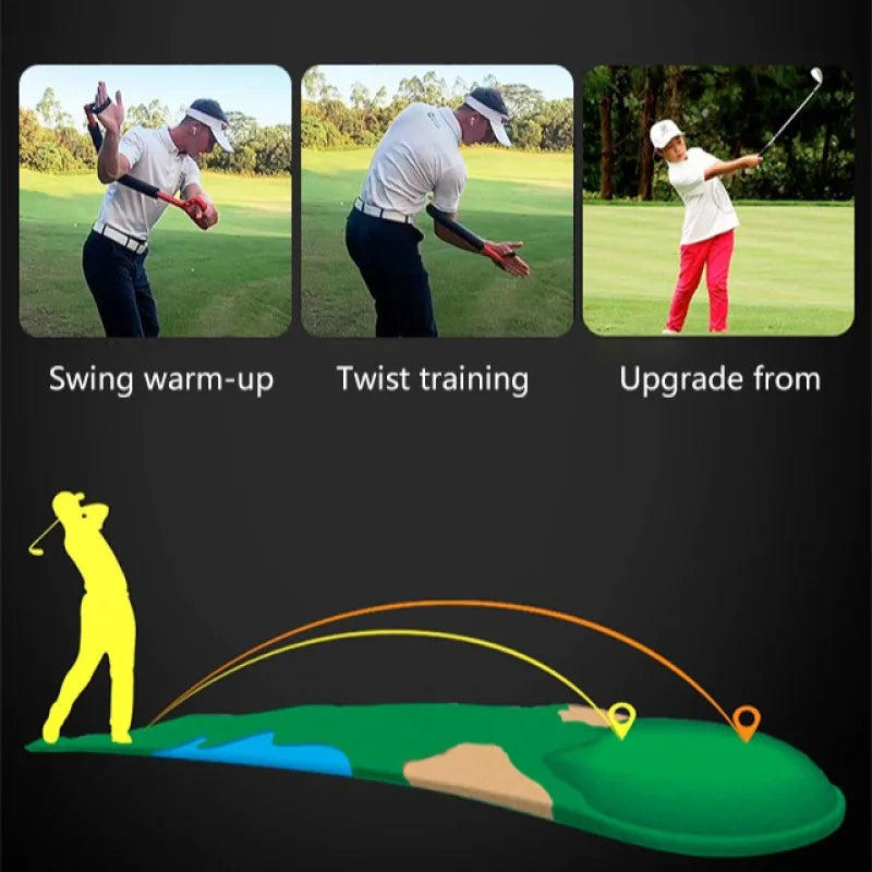 Indoor Golf Actuator Rotating Plane Swing Drill Golf Actuator Rotating Plane