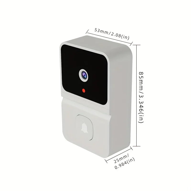 Tuya Wireless Doorbell WiFi Outdoor HD Camera Security By Bell Night Vision Video Intercom Voice Change Home Monitor Doorbell